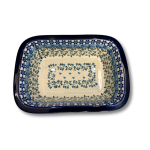 162 Bunzlau Rechthoekige schaal 1821X Rechthoekige schalen zonder oor